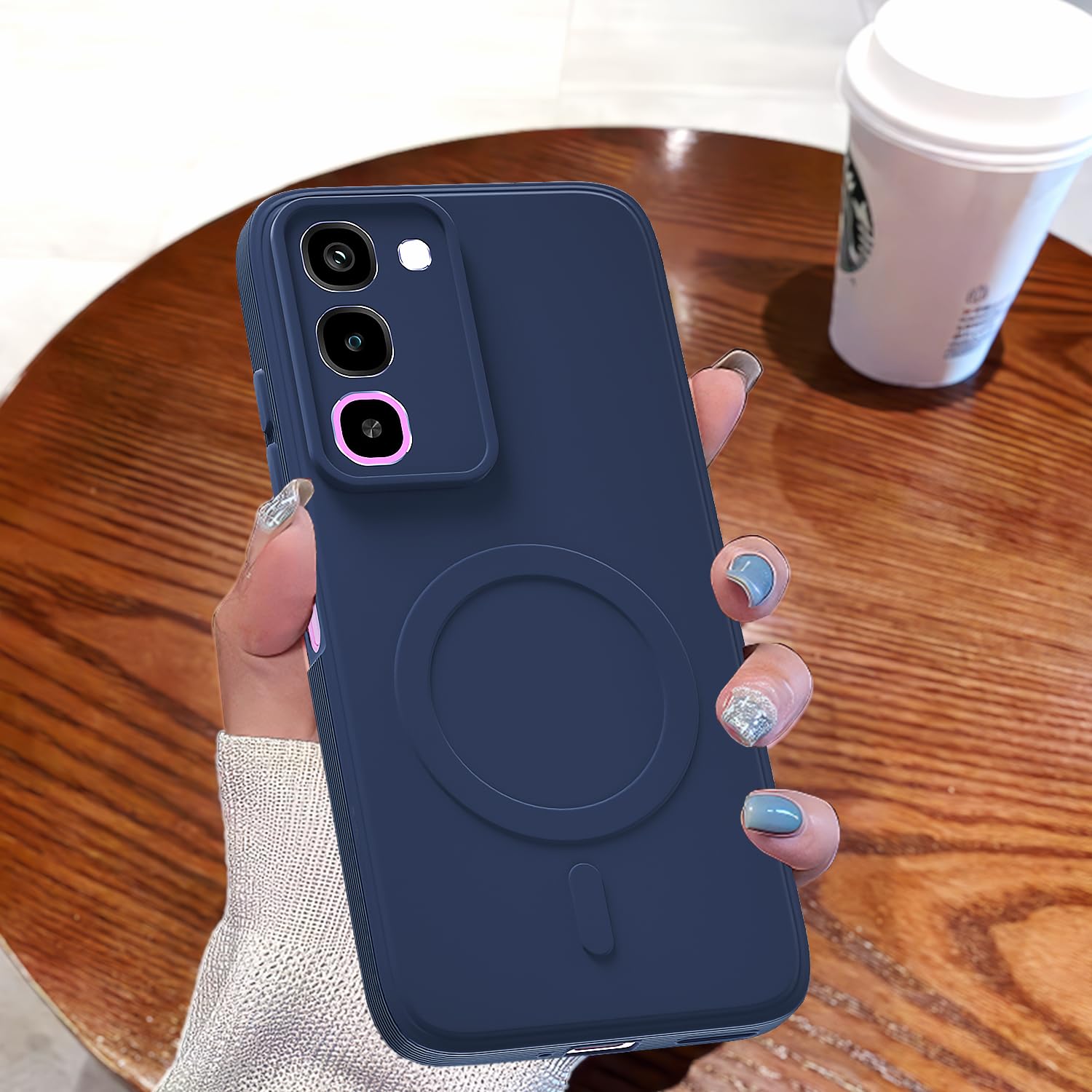Pikkme Realme P4R 5G blue mobile back cover – photo 7