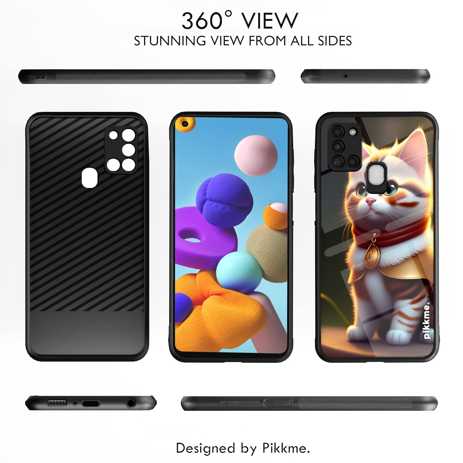 Pikkme Samsung A21s Cat phone cover – photo 2
