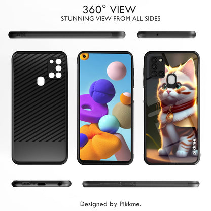 Pikkme Samsung A21s Cat phone cover – photo 2
