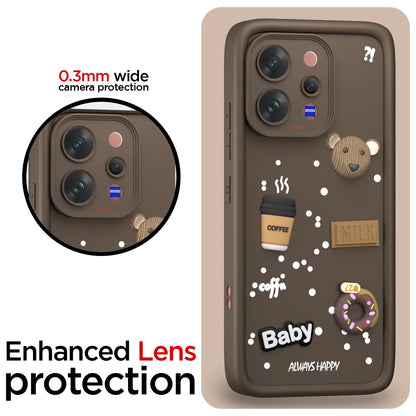 Pikkme brown Silicone mobile cover for Vivo V70 5G/3D – photo 5