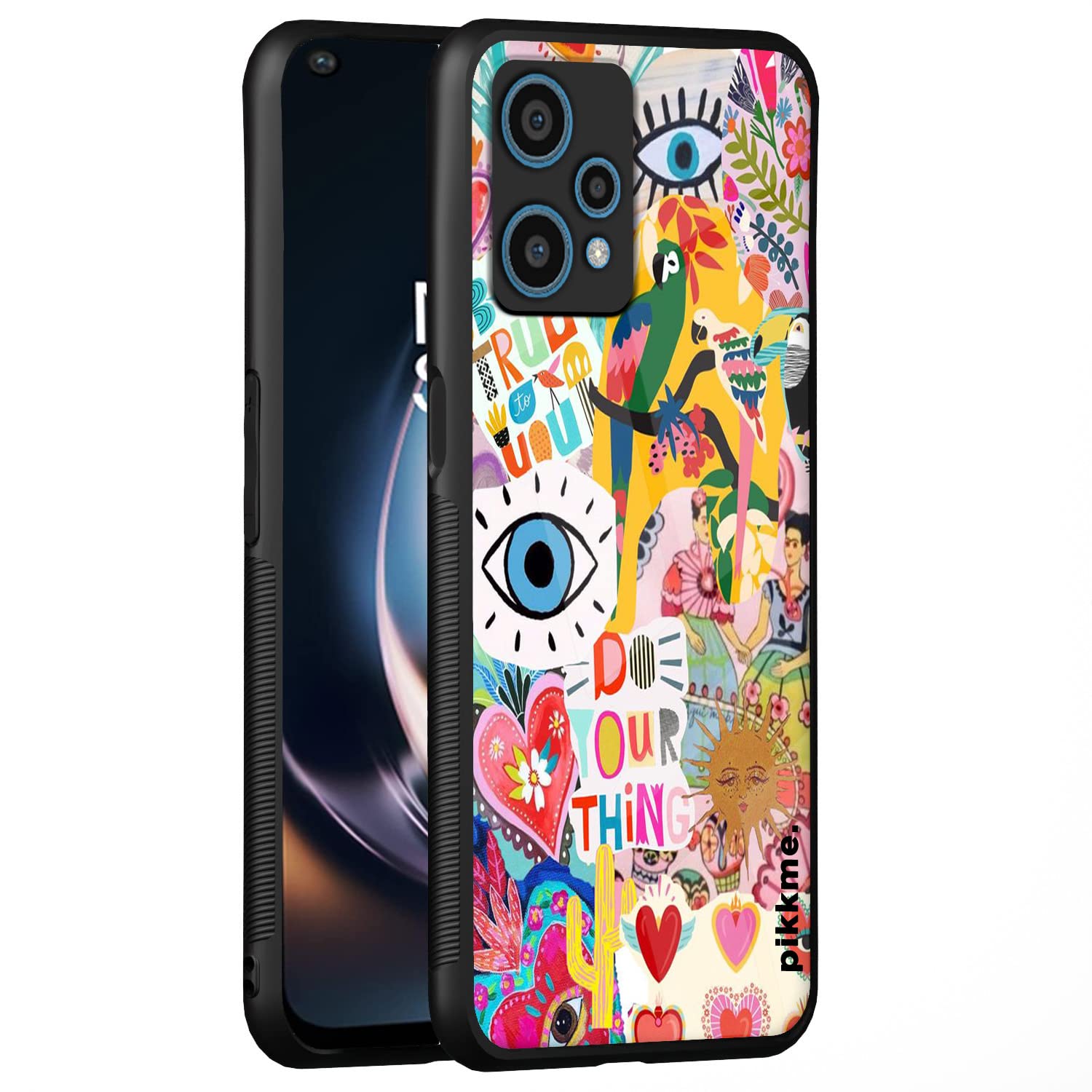 Pikkme OnePlus Nord CE 2 Lite 5G Flower mobile back cover