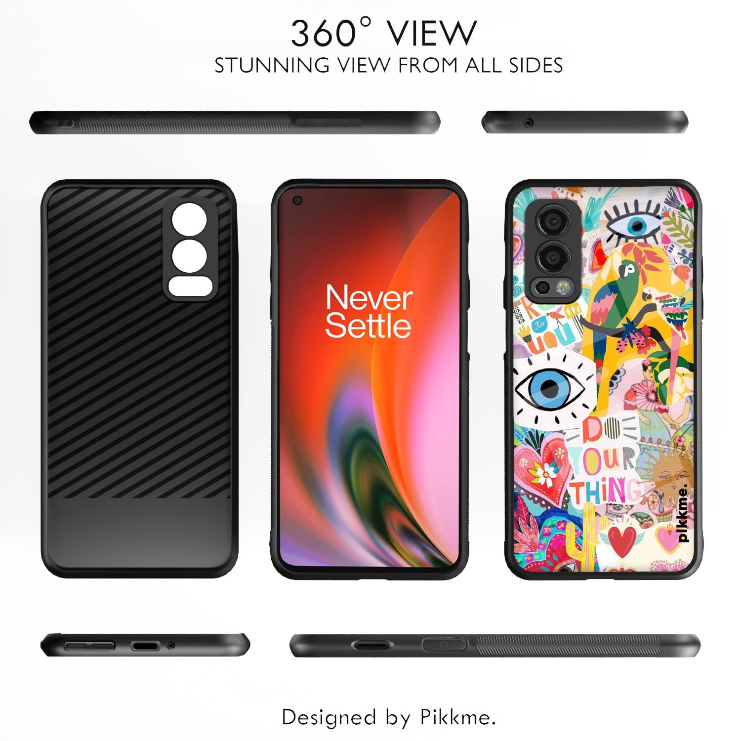 Pikkme OnePlus Nord 2 5G Flower phone cover – photo 2