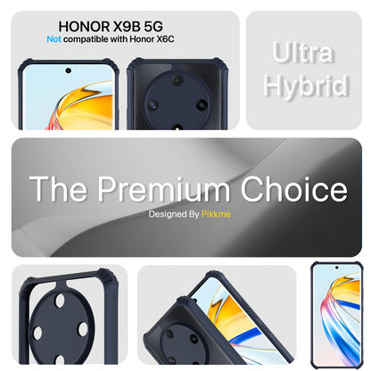 Honor X9b 5G Ultra Clear mobile cover in blue by Pikkme – photo 2