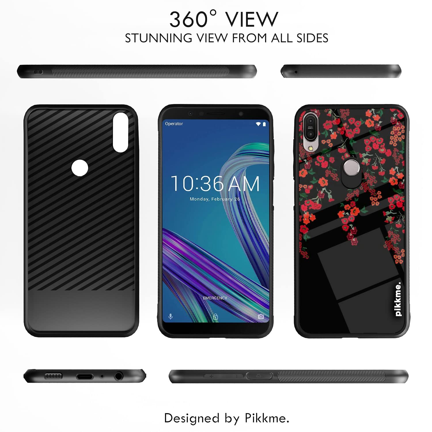Asus Flower mobile back cover by Pikkme – photo 2