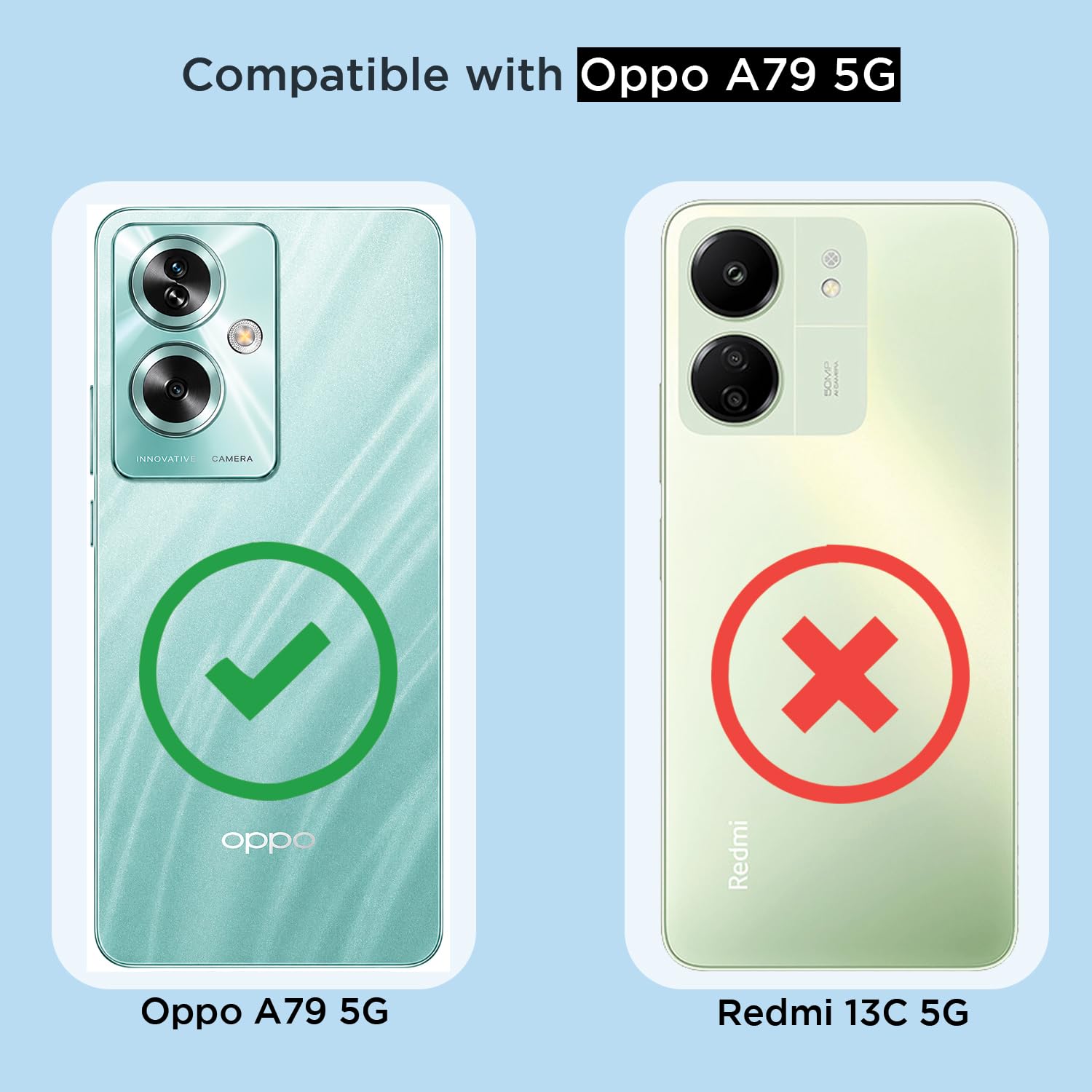 Pikkme transparent mobile cover for Oppo A79 5G – photo 4