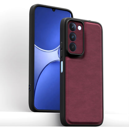 Pikkme Realme P4 Lite 5G Leather purple back cover – photo 2