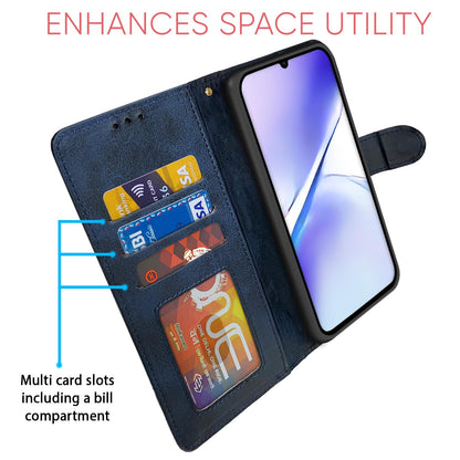 Pikkme navy & light blue Magnetic flip cover for Realme Narzo N53 5G – photo 4
