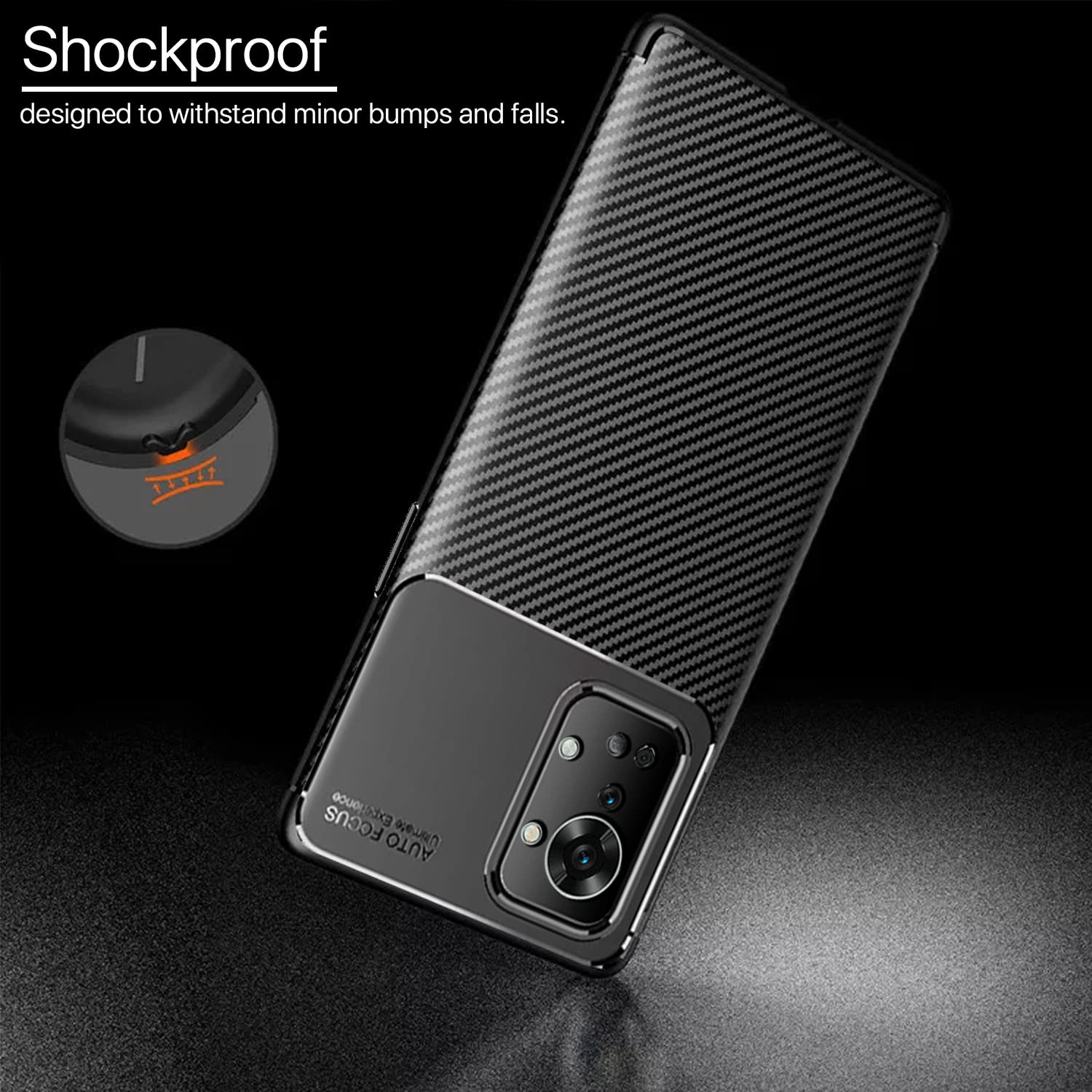 Black back cover for OnePlus Nord 2T 5G – Pikkme – photo 4