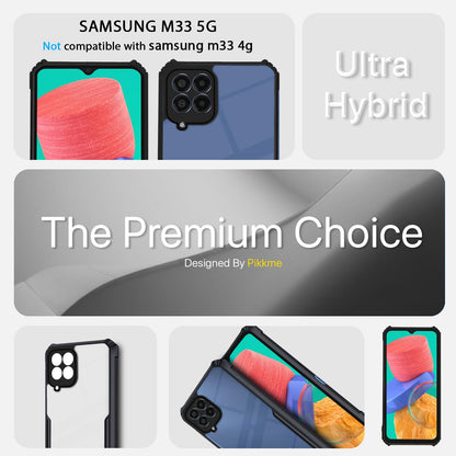 Black back cover for Samsung M33 5G – Pikkme – photo 2