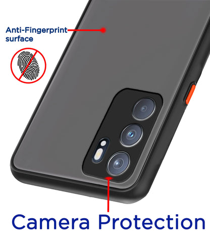 Pikkme black Hybrid back cover for Oppo Reno 6 5G – photo 2
