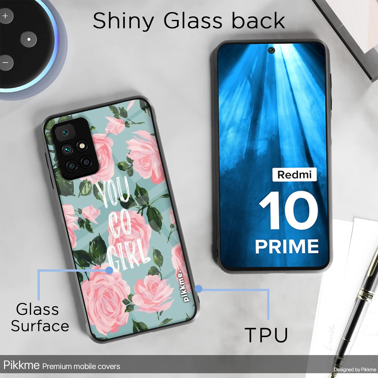 Redmi 10 Prime mobile back cover by Pikkme – photo 3