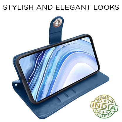 Pikkme blue Button flip case for Redmi Note 9 Pro/Note 9 Pro Max – photo 5
