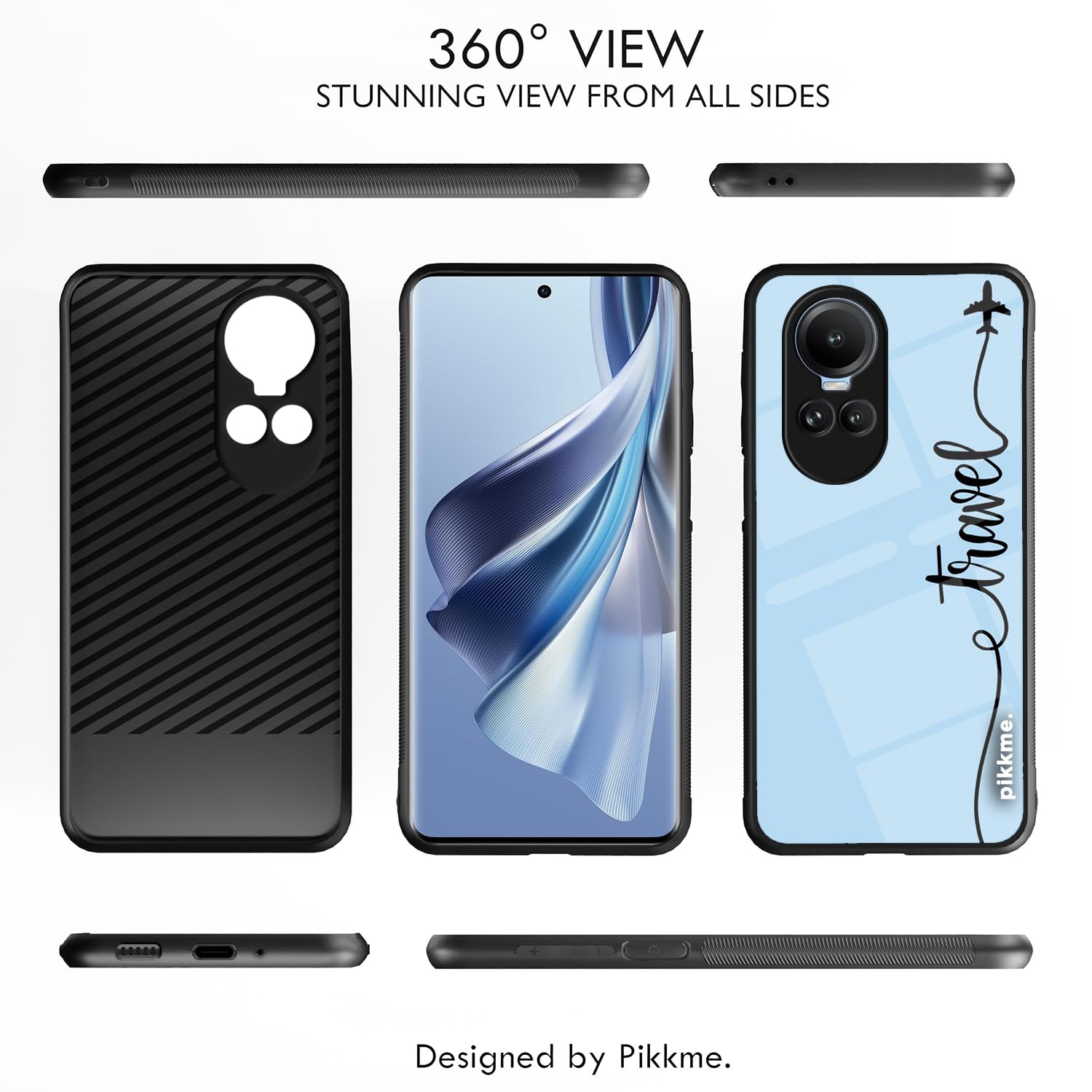 Pikkme Oppo Reno 10 Pro 5G Hybrid mobile back cover – photo 2