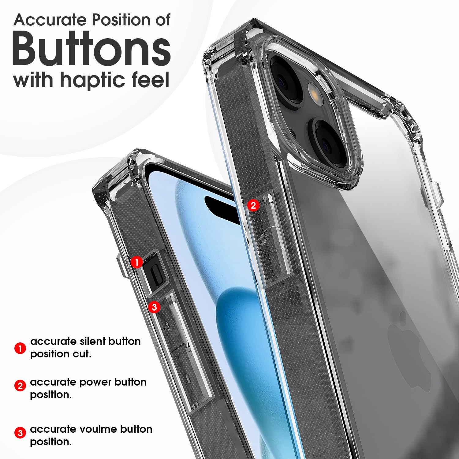 Pikkme iPhone 15 Hybrid transparent back cover – photo 5