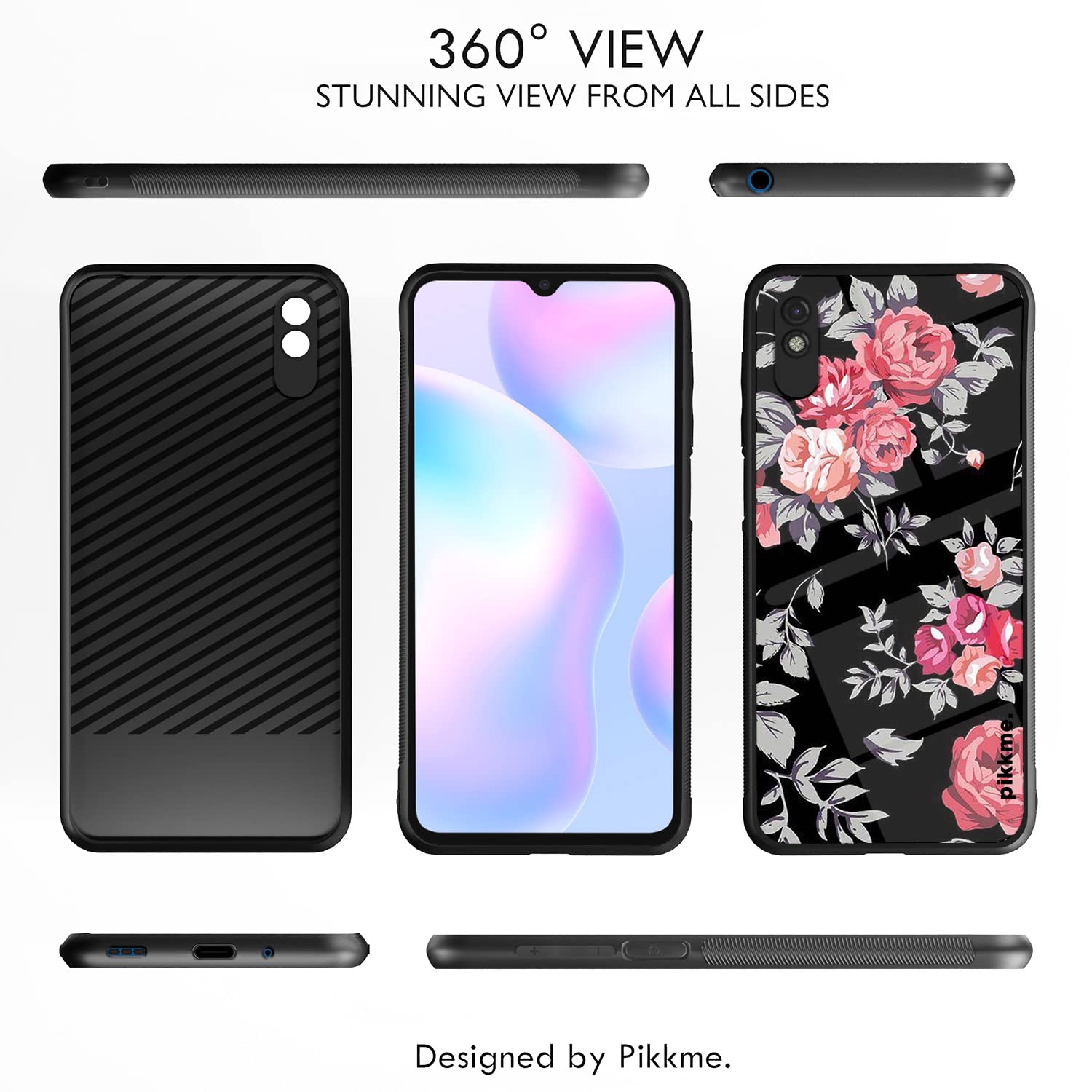 Flower Mobile back cover for Redmi 9A/9i/9A Sport – Pikkme – photo 2