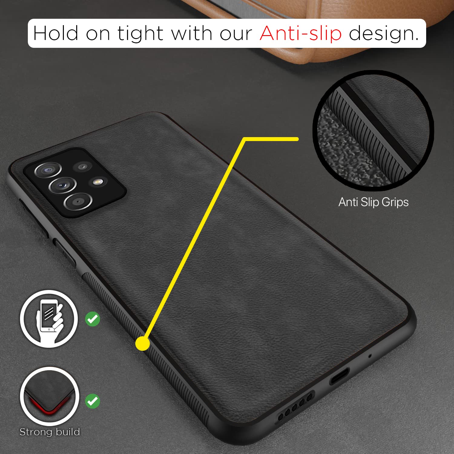 Grey back cover for Samsung A53 5G – Pikkme – photo 5