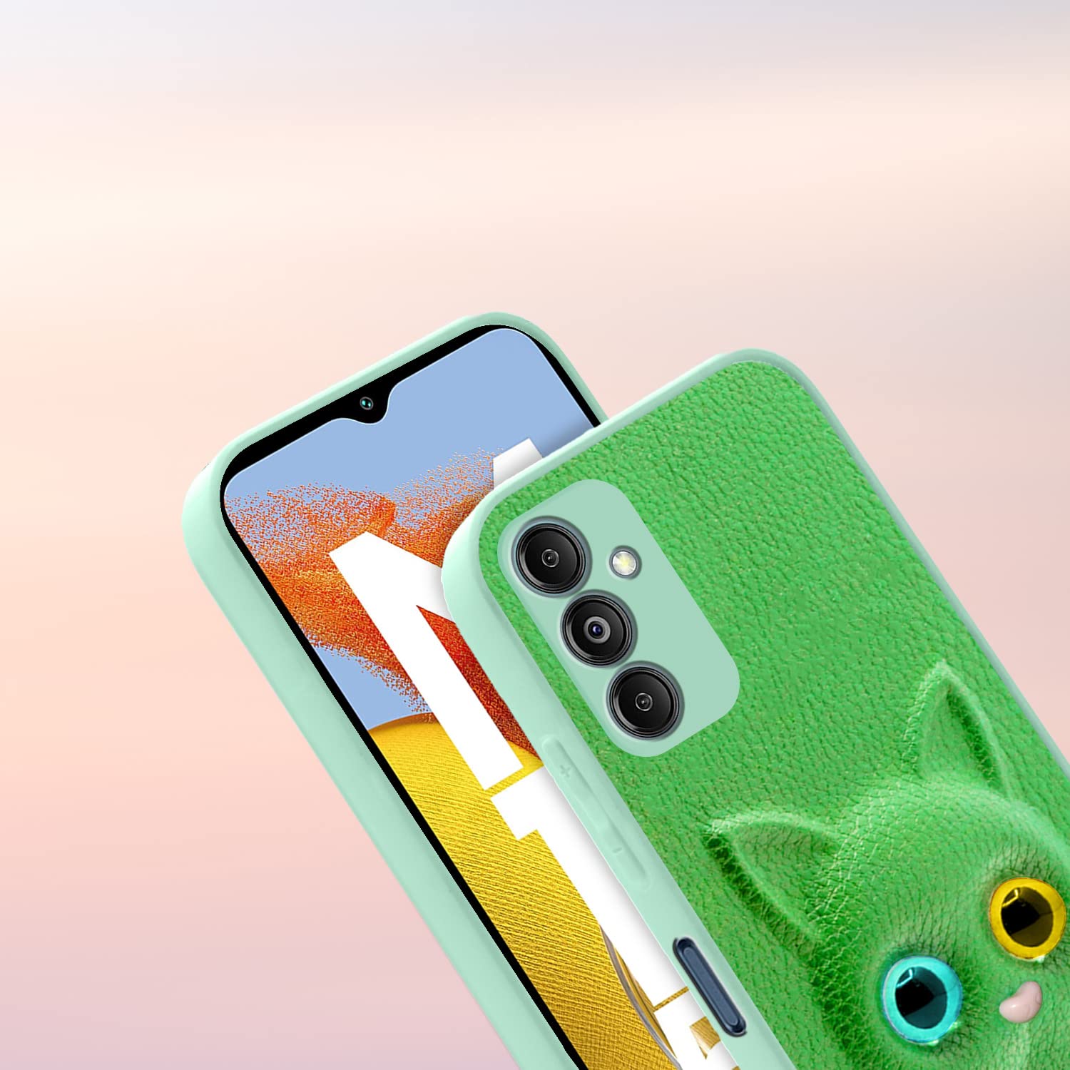 Pikkme Samsung M14 5G Cat green back cover – photo 7