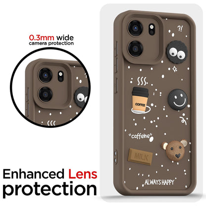OnePlus Nord CE 6 5G/3D Silicone phone cover in brown by Pikkme – photo 5