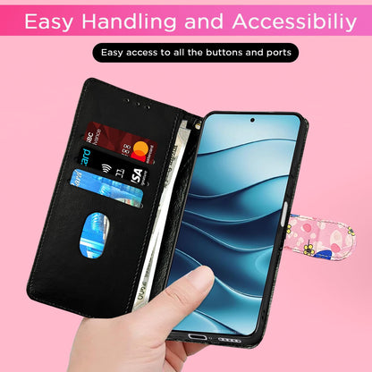 Pikkme pink flower flip case for Redmi Note 14 5G – photo 7