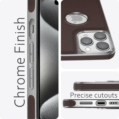 Pikkme coffee Leatherback back cover for iPhone 15 Pro – photo 3