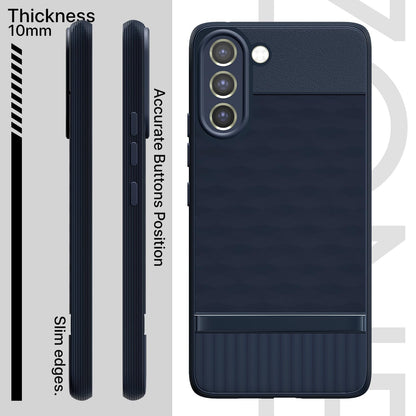 Pikkme Samsung Galaxy S21 FE 5G Gencase Back Cover (Blue)