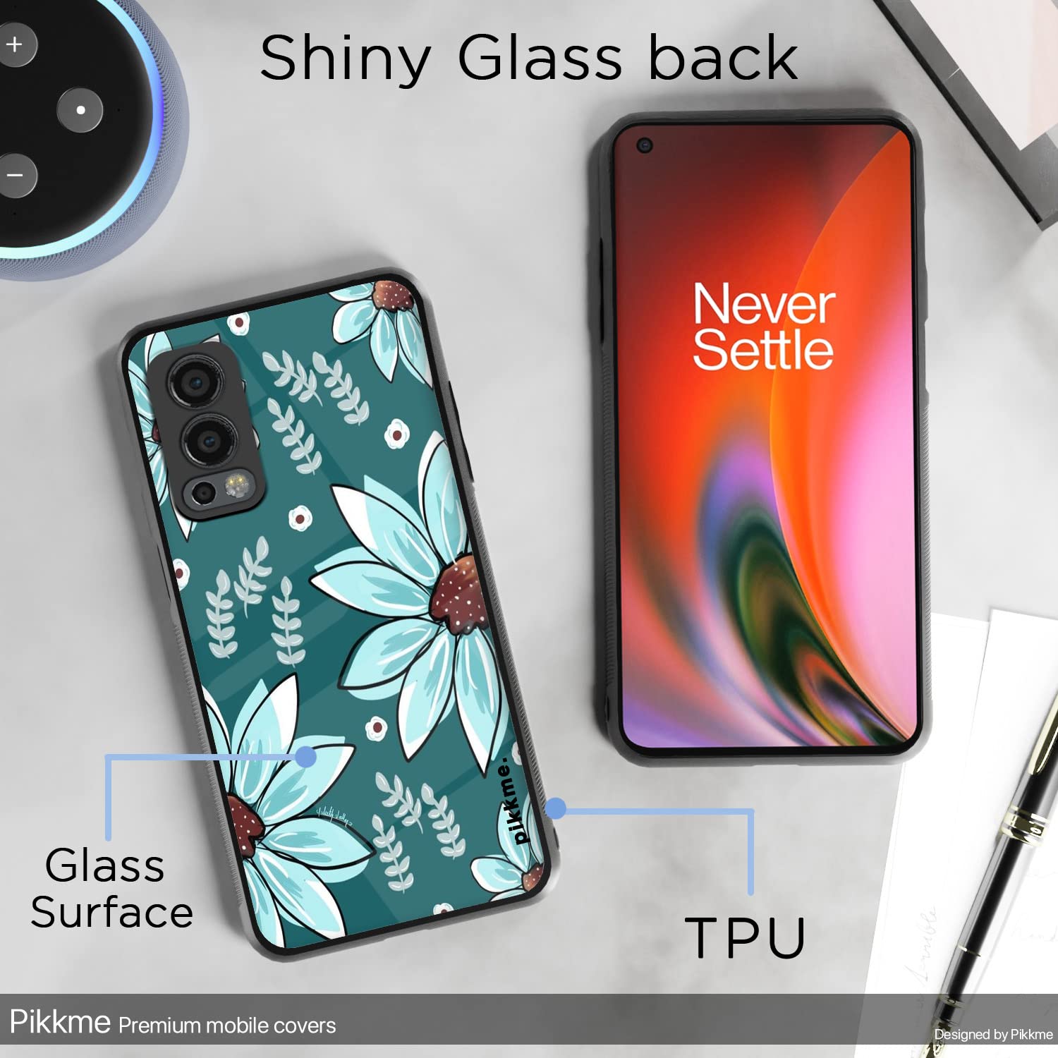 Pikkme OnePlus Nord 2 5G Flower mobile cover – photo 3