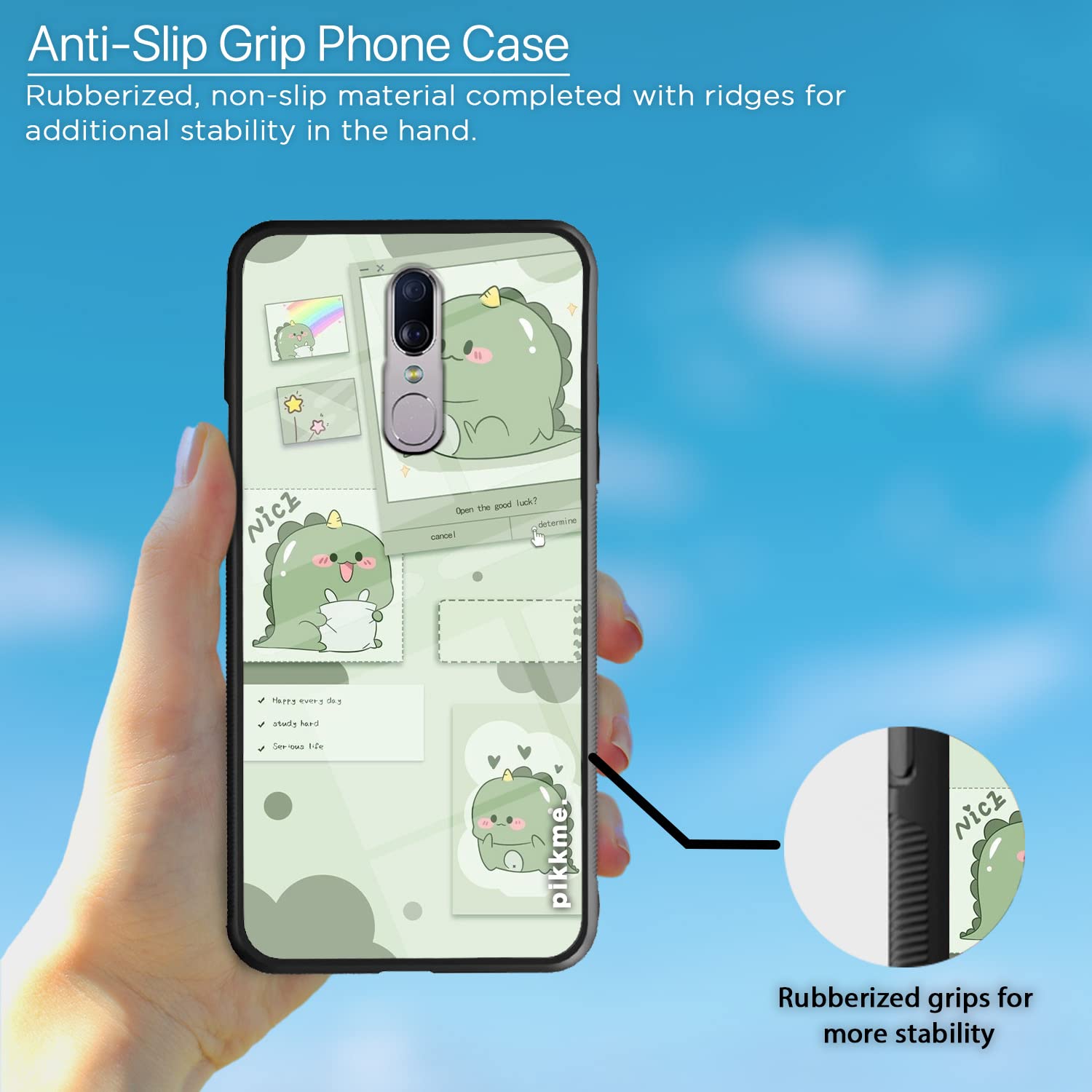 Oppo F11 Hybrid phone cover by Pikkme – photo 5