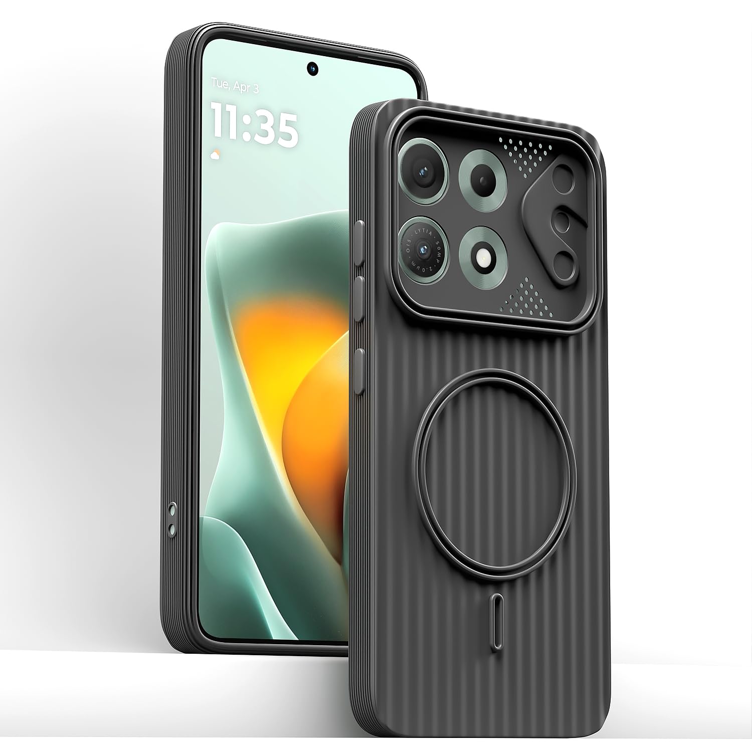 Pikkme Moto Edge 70 Max 5G grey phone cover – photo 2