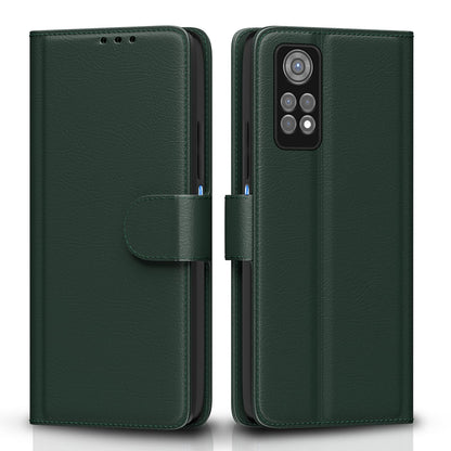 Green wallet flip cover for Redmi Note 11/Note 11s – Pikkme
