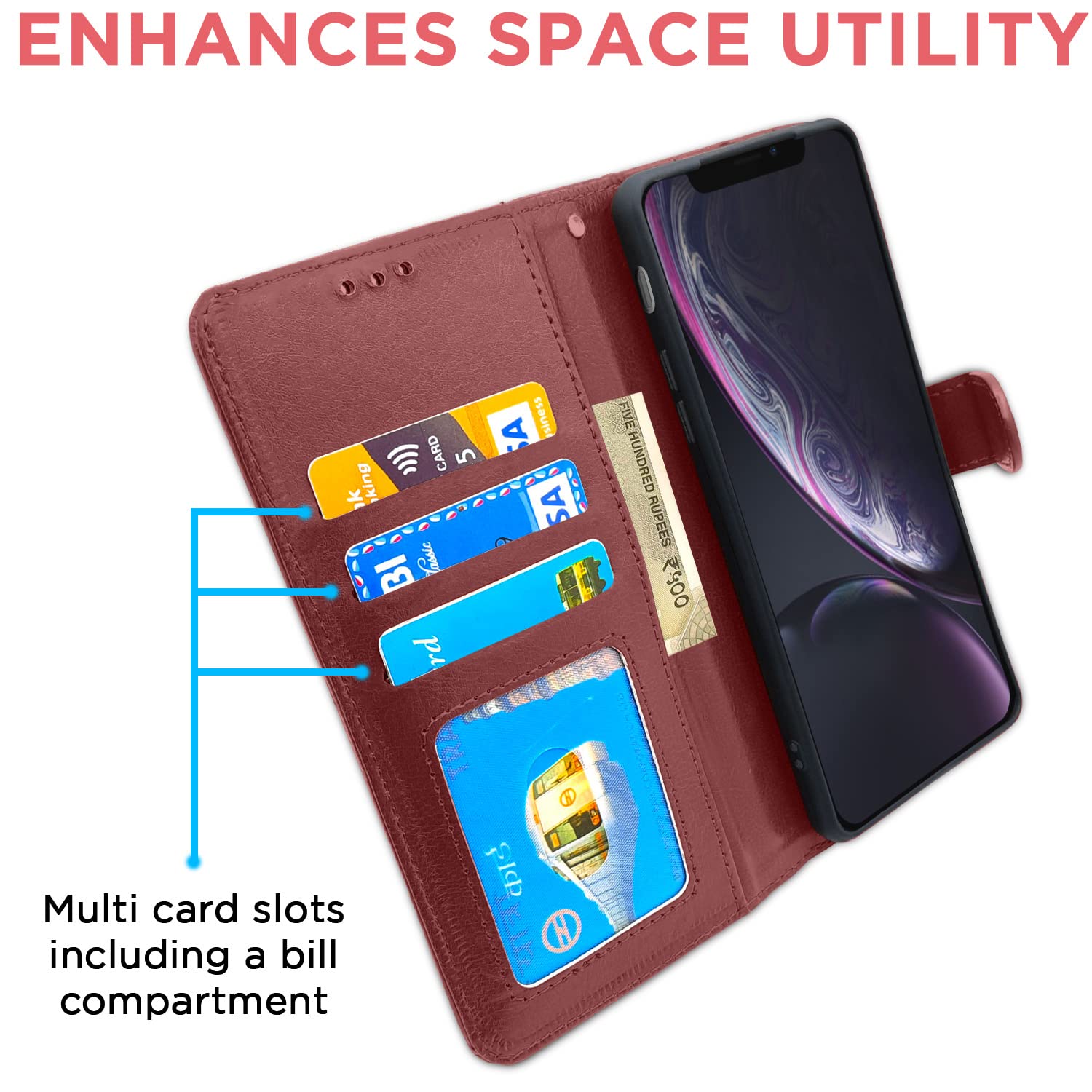iPhone XR flip cover by Pikkme – photo 3