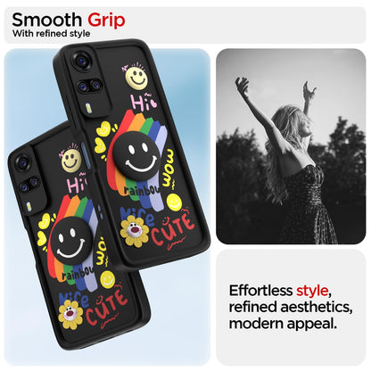 Vivo Y31/Y51 Soft Silicone mobile cover in black by Pikkme – photo 2