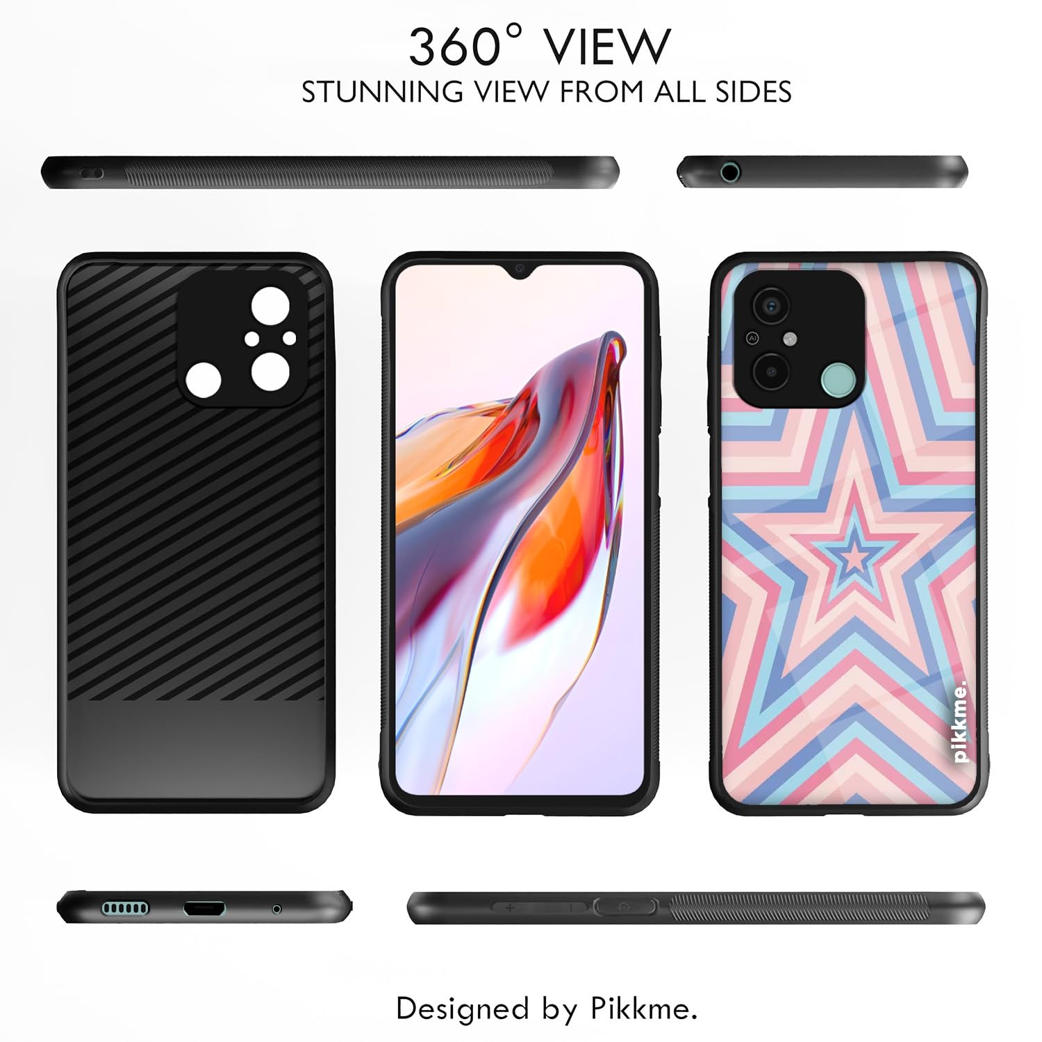Hybrid Mobile back cover for Redmi 12C/Poco C55 – Pikkme – photo 2
