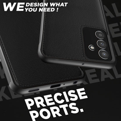 Pikkme black Leather back cover for Samsung M13 4G – photo 4