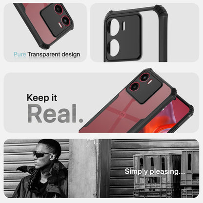 Pikkme black Clear mobile cover for Moto G05 – photo 4