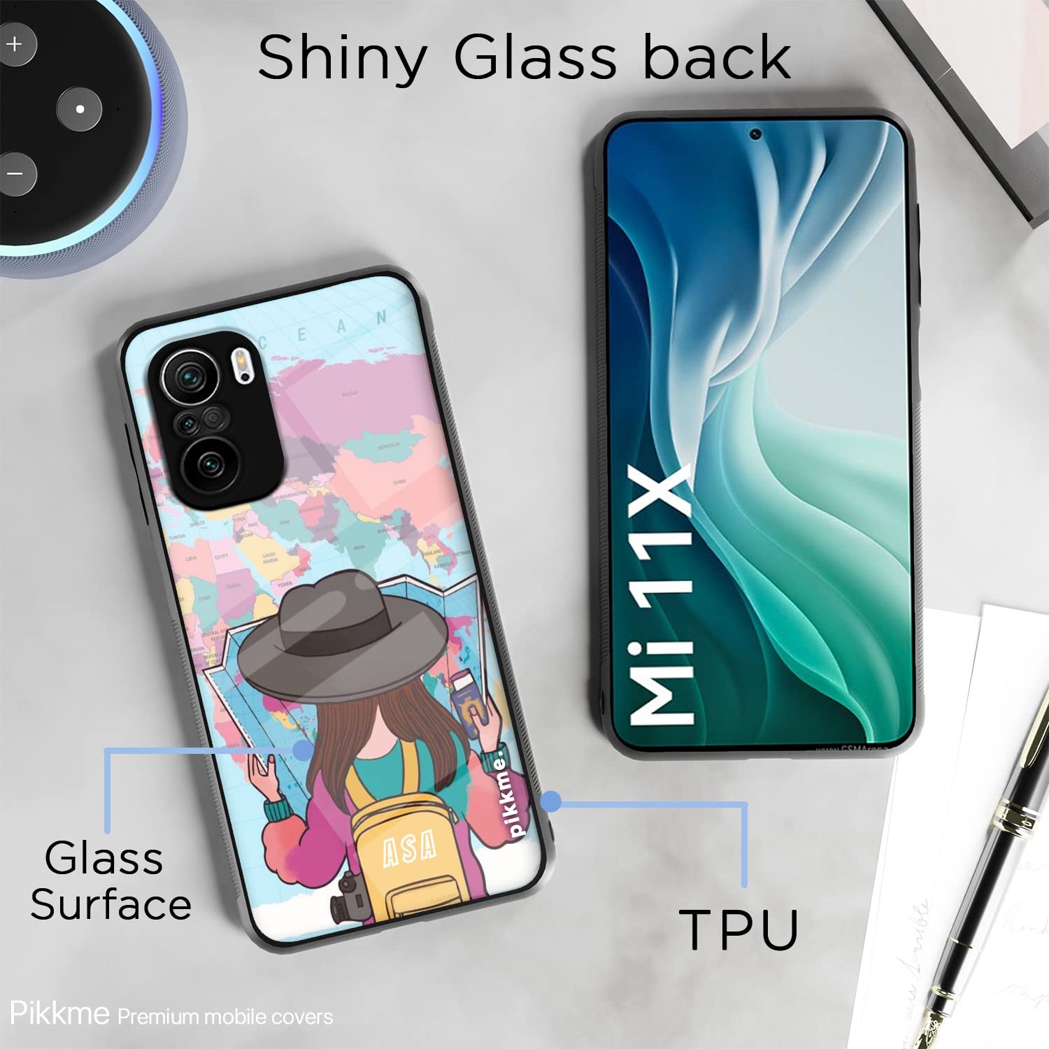 Mi 11X/11X Pro Hybrid mobile back cover by Pikkme – photo 3