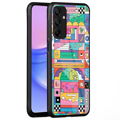 Samsung A15 5G Hybrid mobile back cover by Pikkme