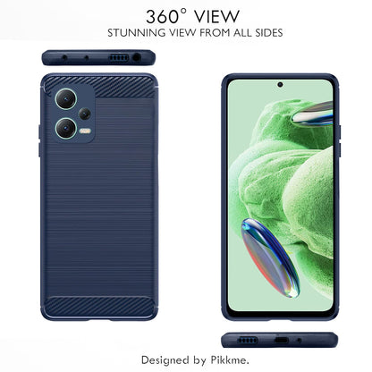 Redmi Note 12 Pro 5G mobile cover in blue by Pikkme – photo 3