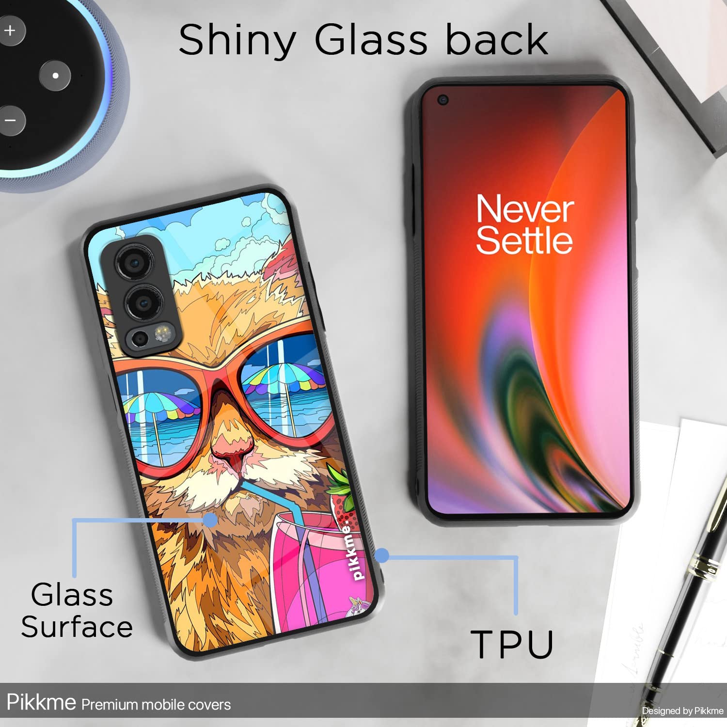 Pikkme Cat mobile cover for OnePlus Nord 2 5G – photo 3