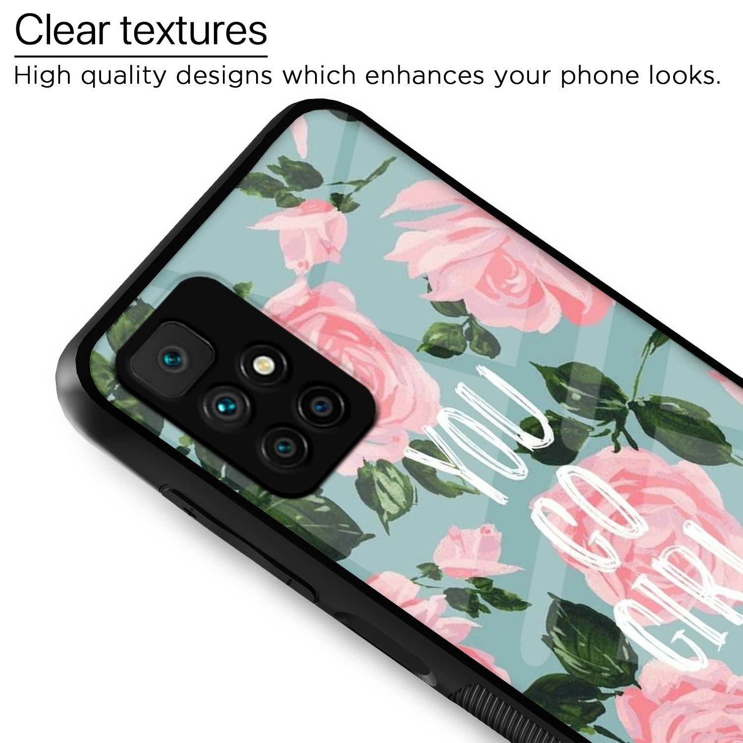 Redmi 10 Prime Flower phone cover by Pikkme – photo 4