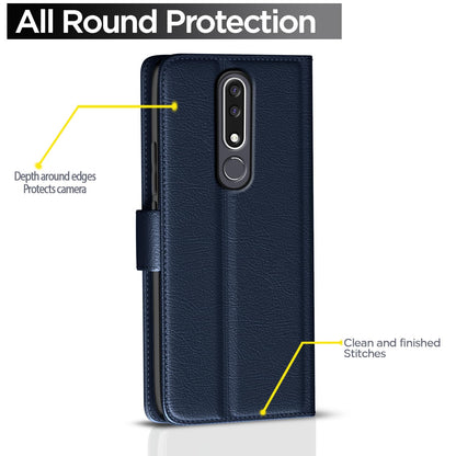 Pikkme Nokia 3.1 Plus blue flip cover – photo 4