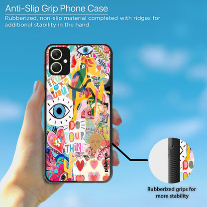 Samsung A05/M05/F05 Flower mobile back cover by Pikkme – photo 5
