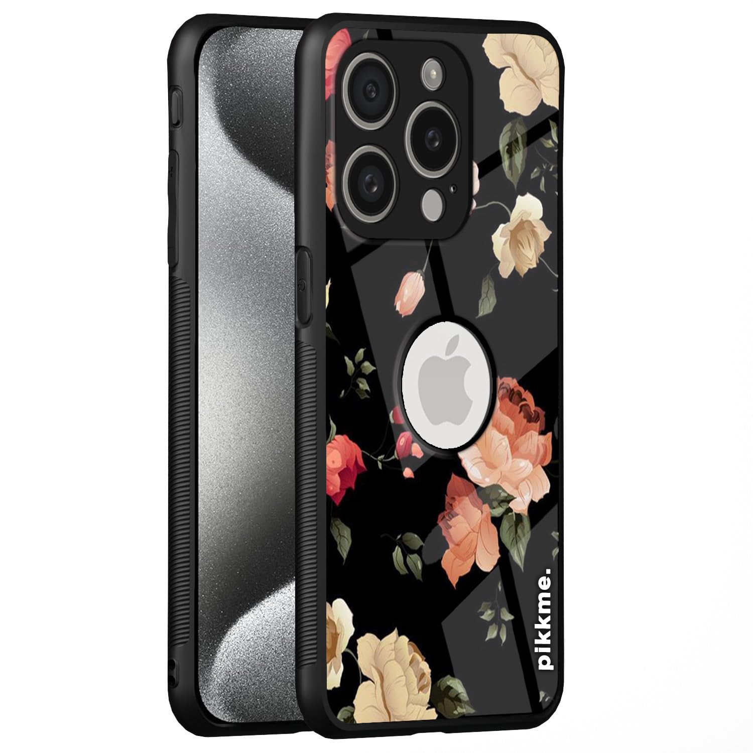 Pikkme iPhone 15 Pro Flower back cover