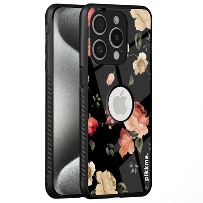 Pikkme iPhone 15 Pro Flower back cover
