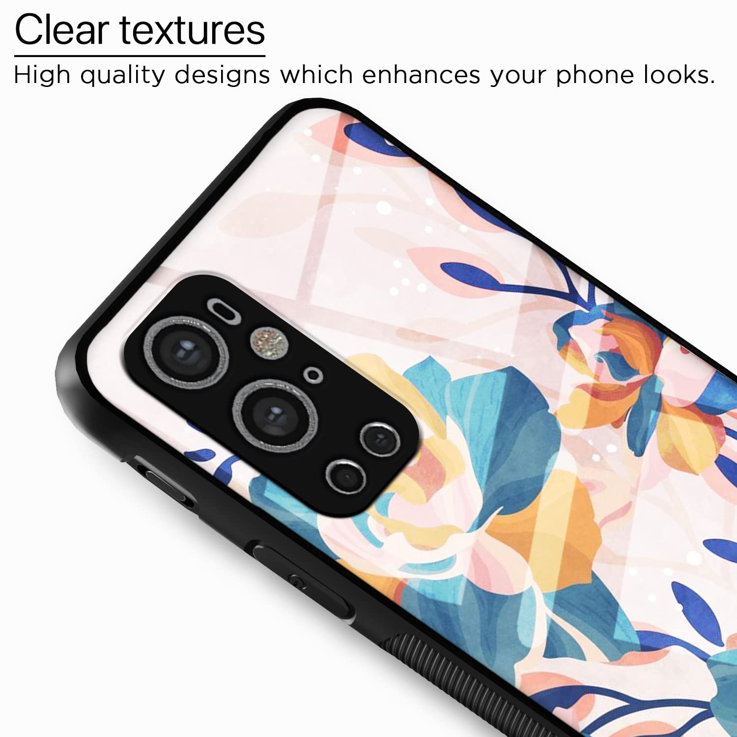 Pikkme Flower back cover for OnePlus 9 Pro – photo 4