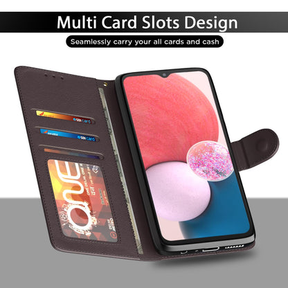 Pikkme Samsung A13 4G Wallet coffee flip cover – photo 5
