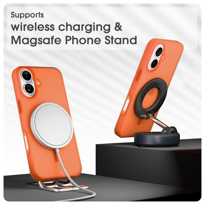 iPhone 16 phone cover in orange by Pikkme – photo 4