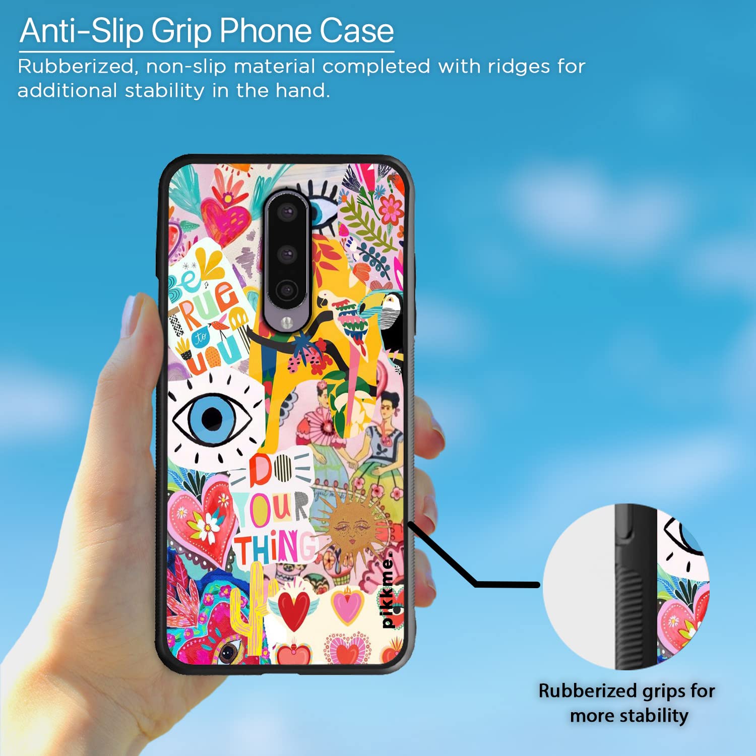 Flower Mobile back cover for OnePlus 8 – Pikkme – photo 5