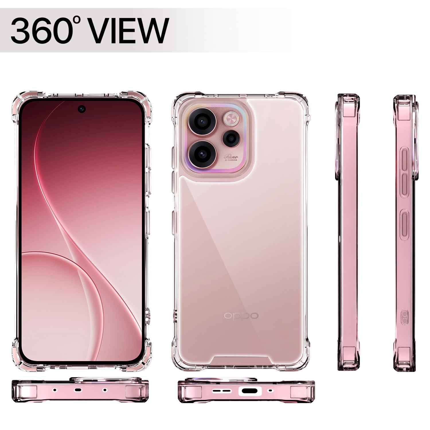 Pikkme Oppo Reno 15C 5G transparent back cover – photo 7