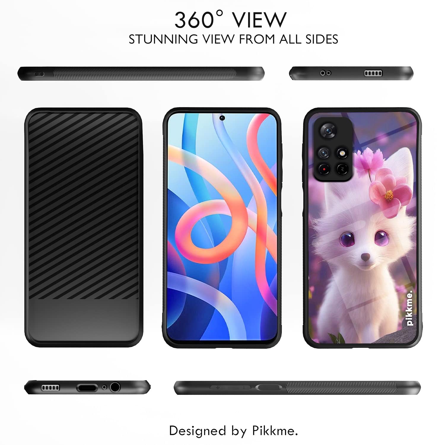 Pikkme Redmi Note 11T/Poco M4 Pro 5G Hybrid mobile cover – photo 2