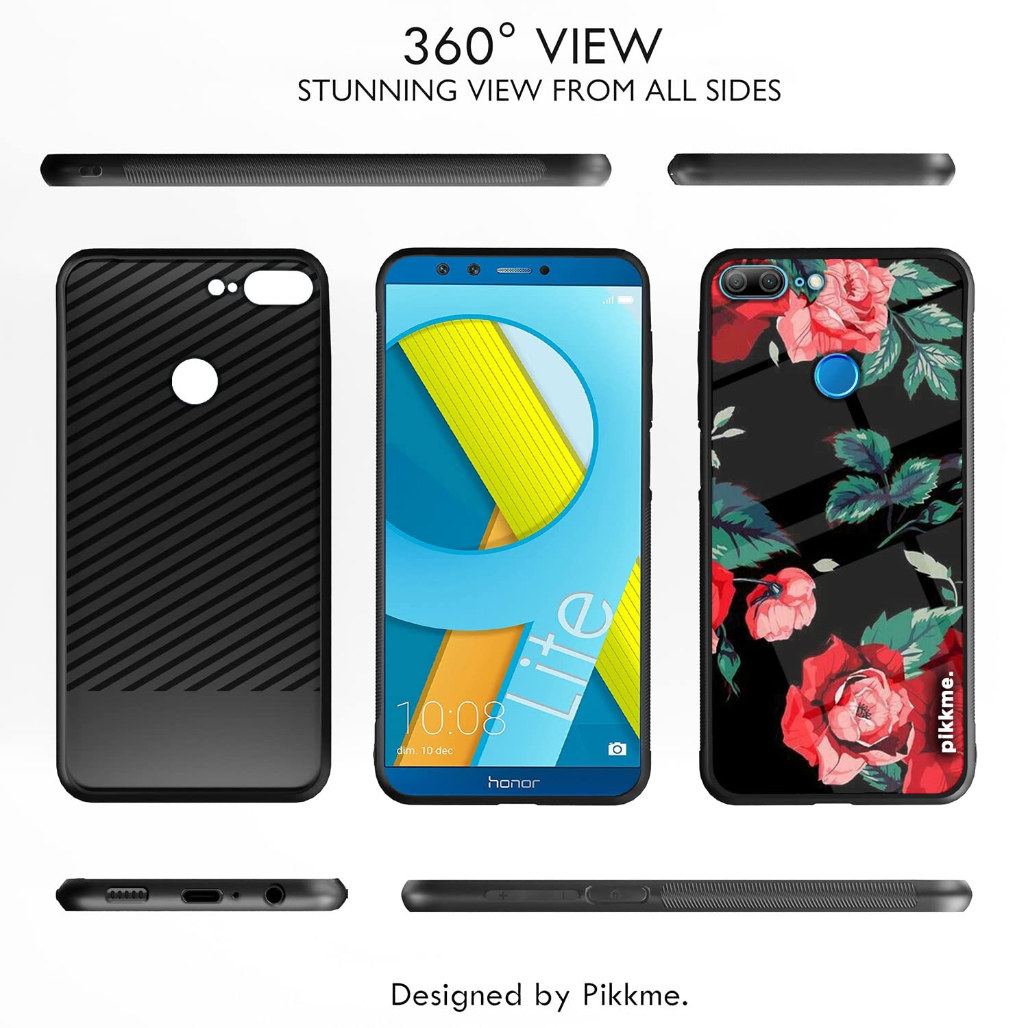 Flower Back cover for Honor 9 Lite – Pikkme – photo 2
